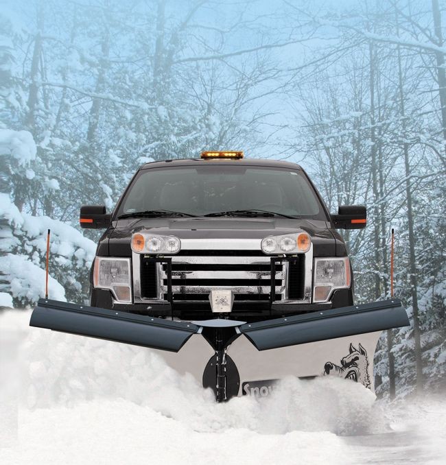 Snow plowing